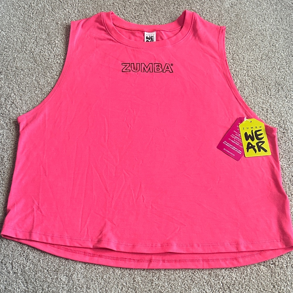 Zumba Fitness Vibrant Pink Top